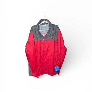 Columbia Blue and Gray Packable Jacket